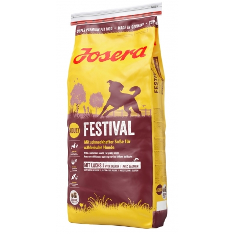 Josera Festival 2 x 15 kg karma dla dorosłych psów + Nuevo Lamb 400 g Gratis